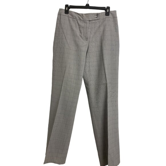 Pendleton Pants - Pendleton Plaid Virgin Wool Chino Pants Size 12 Gray